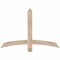 Ekena Millwork Bellingham Smooth Timber Gable Bracket, Douglas Fir, 48"W x 32"H x 3 1/2"D x 3 1/2"F, 16/12 Pitch GBW048X32X0404BEL00SDF - alternate 1
